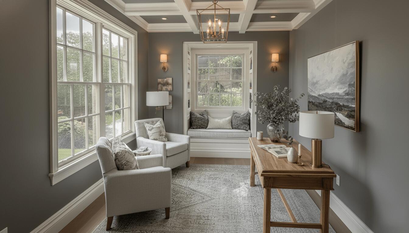 The Grey Study interior, view 2